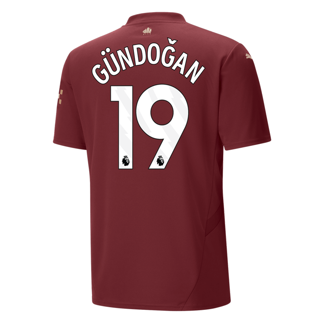 Gündoğan #19 Manchester City 2024/25 third away soccer jersey Go Soccer World Shop