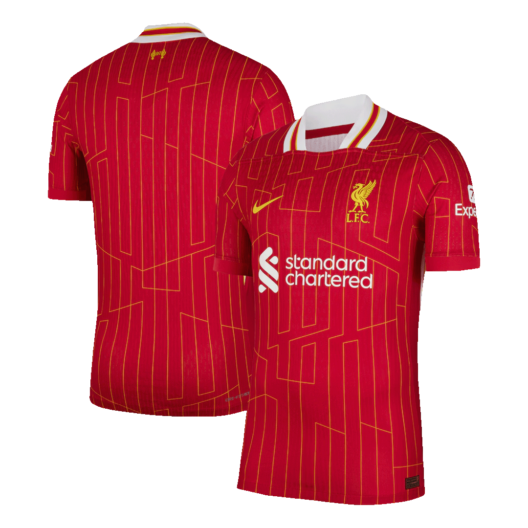 Player Version Liverpool Home Soccer Jersey 2024/25 Go Soccer World Shop