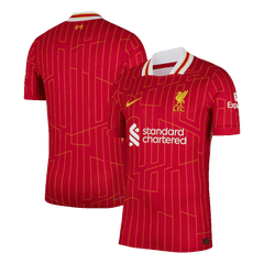 Player Version Liverpool Home Soccer Jersey 2024/25 Go Soccer World Shop