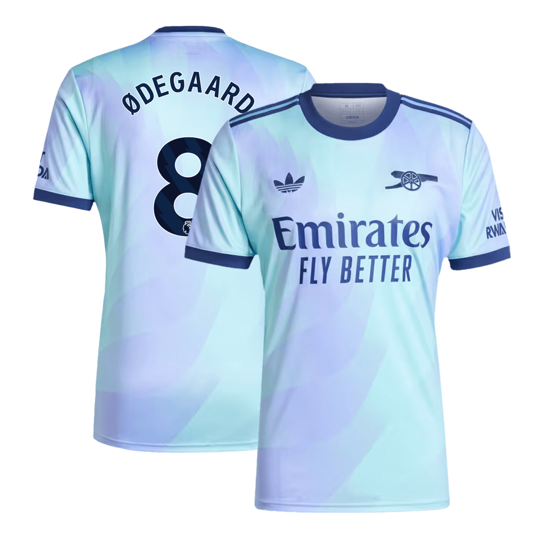 Ødegaard #8 Arsenal third away soccer jersey 2024/25 Go Soccer World Shop