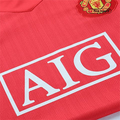 Manchester United retro soccer jersey for the 2007/08 season Go Soccer World Shop