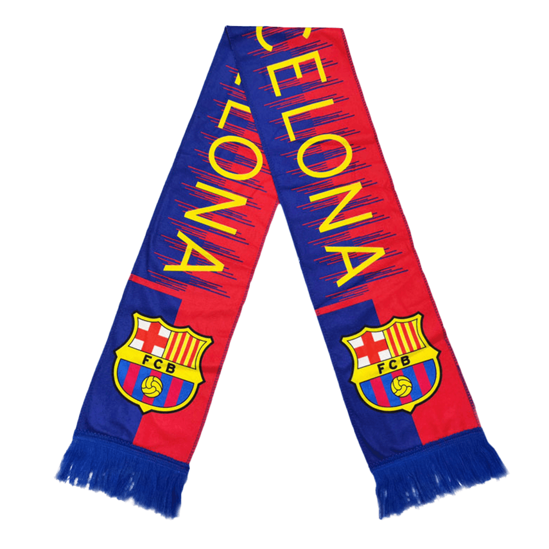 Barcelona red and blue soccer scarf Go Soccer World Shop