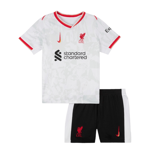 Liverpool Third Away Kids' soccer jersey Set (Jersey + Shorts) 2024/25 Go Soccer World Shop