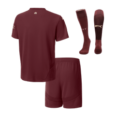 Manchester City Kids Away soccer jersey Set (Jersey + Shorts + Socks) 2024/25 Go Soccer World Shop