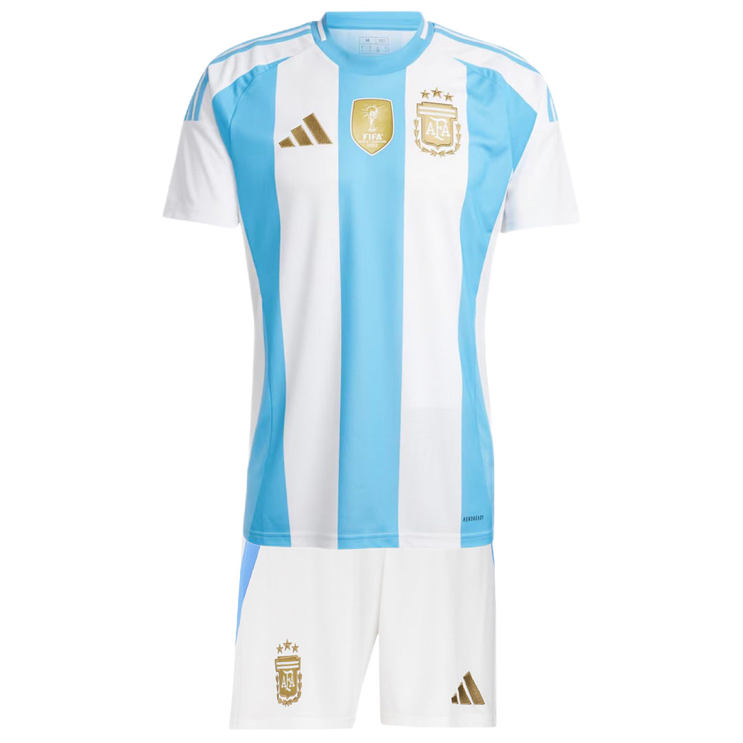 Argentina Kids Home jersey Set (Jersey + Shorts) 2024 Go Soccer World Shop