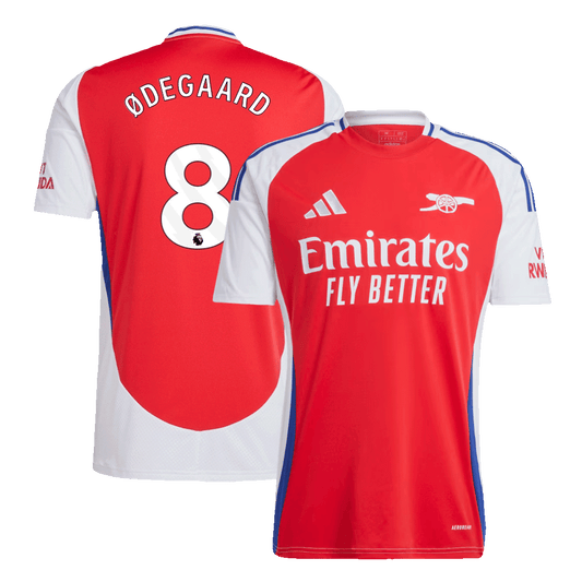 Ødegaard #8 Arsenal 2024/25 home soccer jersey Go Soccer World Shop