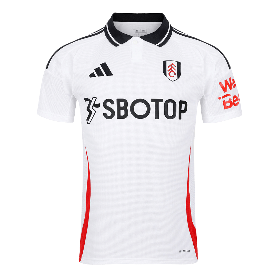 Fulham Home 2024/25 soccer jersey Go Soccer World Shop