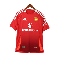 Player version Manchester United 2024/25 home soccer jersey Go Soccer World Shop