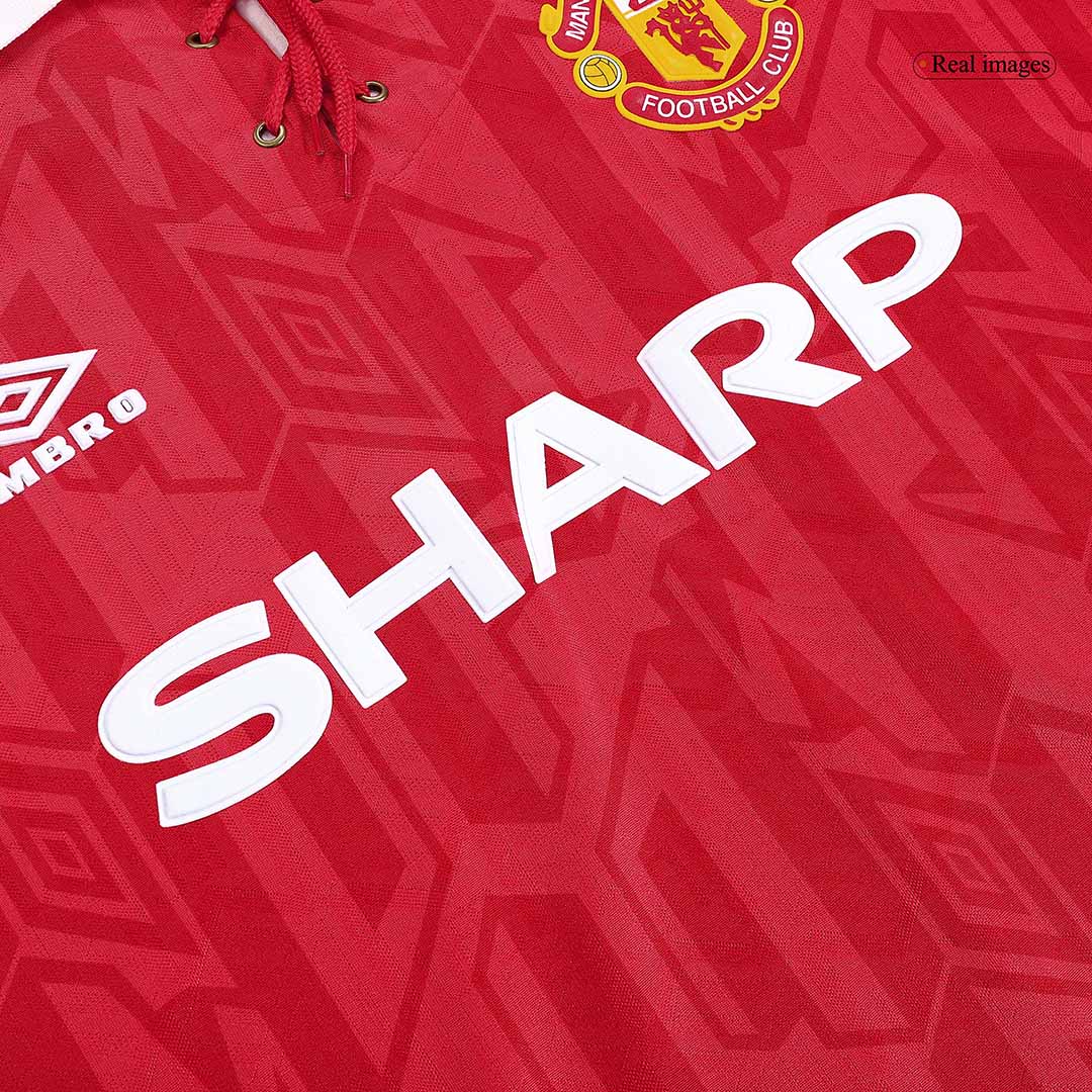 Manchester United retro soccer jersey from the 1992/94 season Go Soccer World Shop