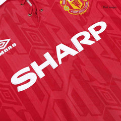 Manchester United retro soccer jersey from the 1992/94 season Go Soccer World Shop