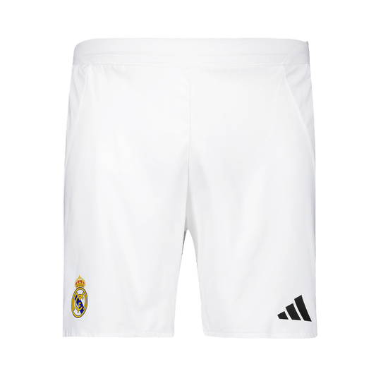 Player Version Real Madrid Home Soccer Shorts 2024/25 Go Soccer World Shop