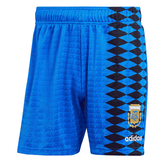 Argentina 1994 style away soccer shorts Go Soccer World Shop