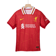 Player Version Liverpool Home Soccer Jersey 2024/25 Go Soccer World Shop