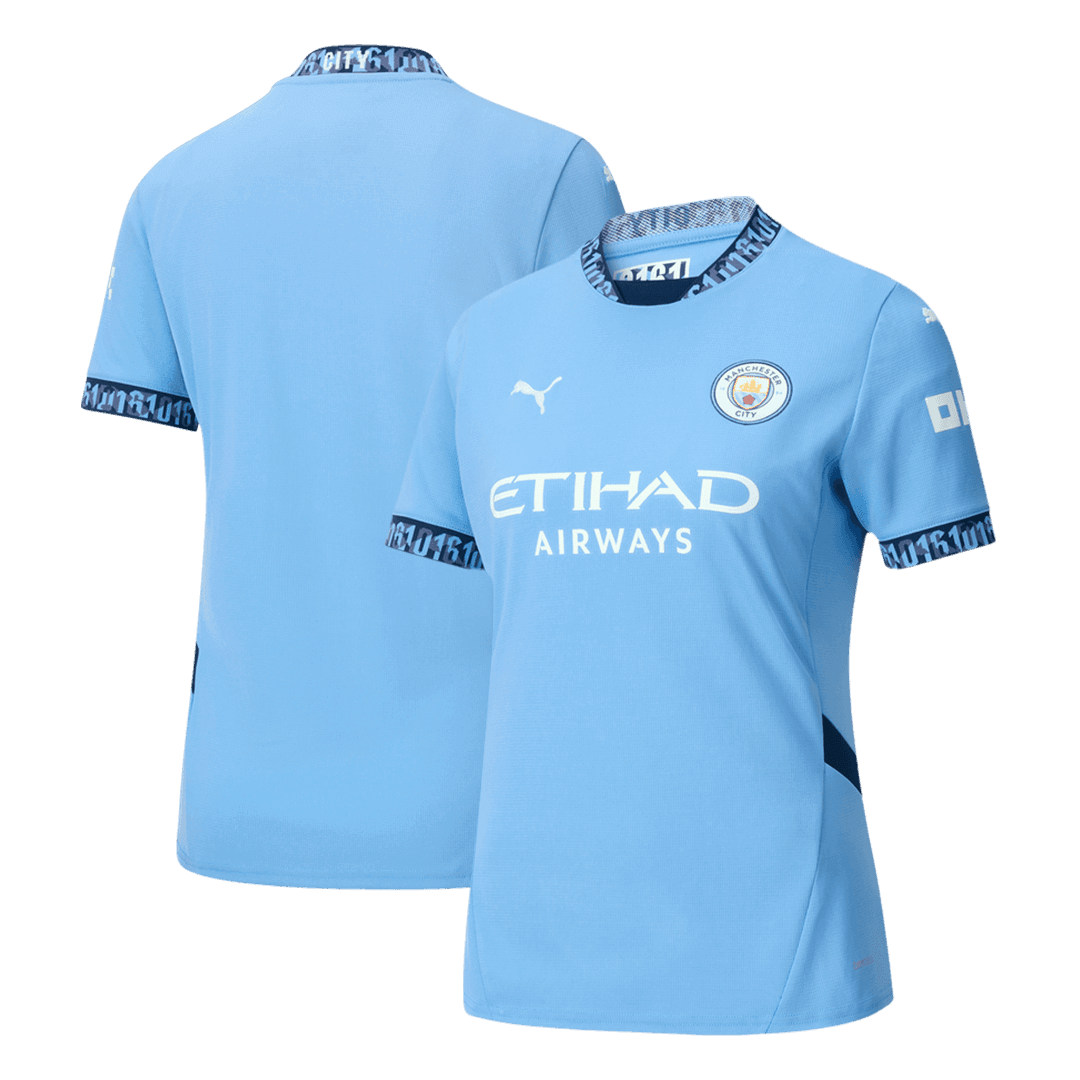 Manchester City 2024/25 Women's Home soccer jersey Go Soccer World Shop