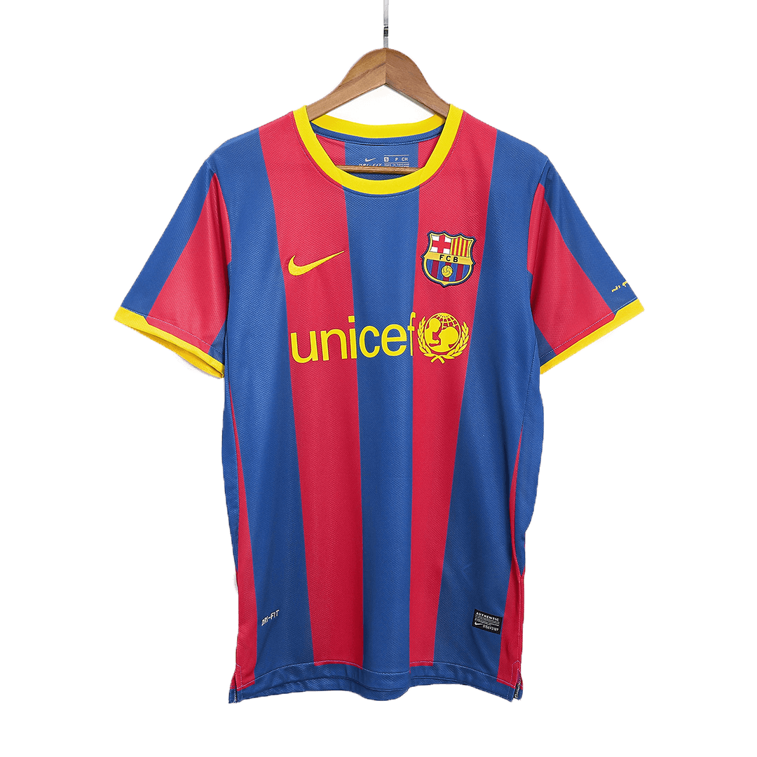 Retro 2010/11 Barcelona Home soccer jersey Go Soccer World Shop