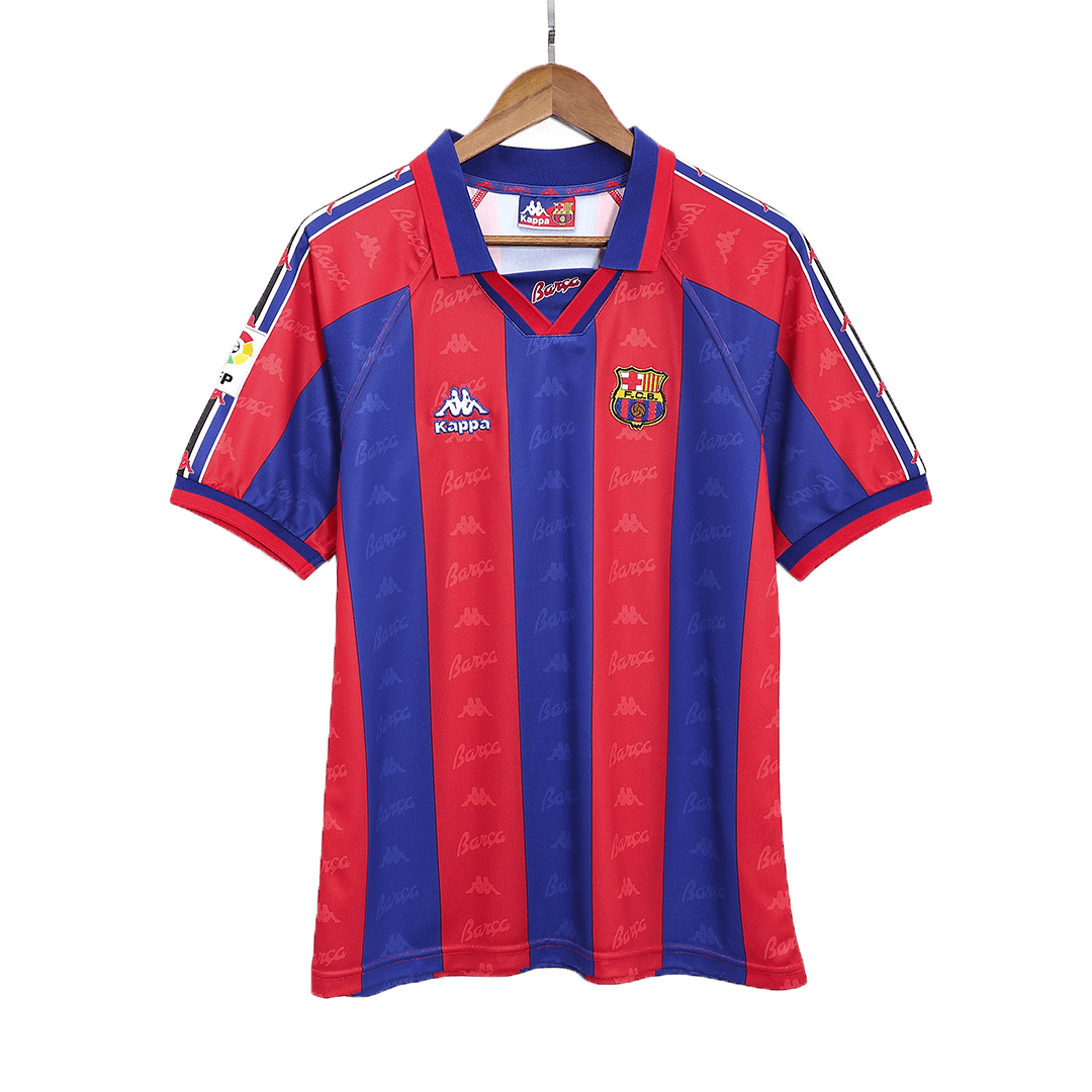 Barcelona Retro 1996/97 soccer jersey Go Soccer World Shop