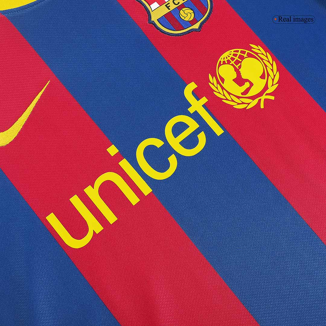 Retro A.INIESTA #8 2010/11 Barcelona Home soccer jersey Go Soccer World Shop