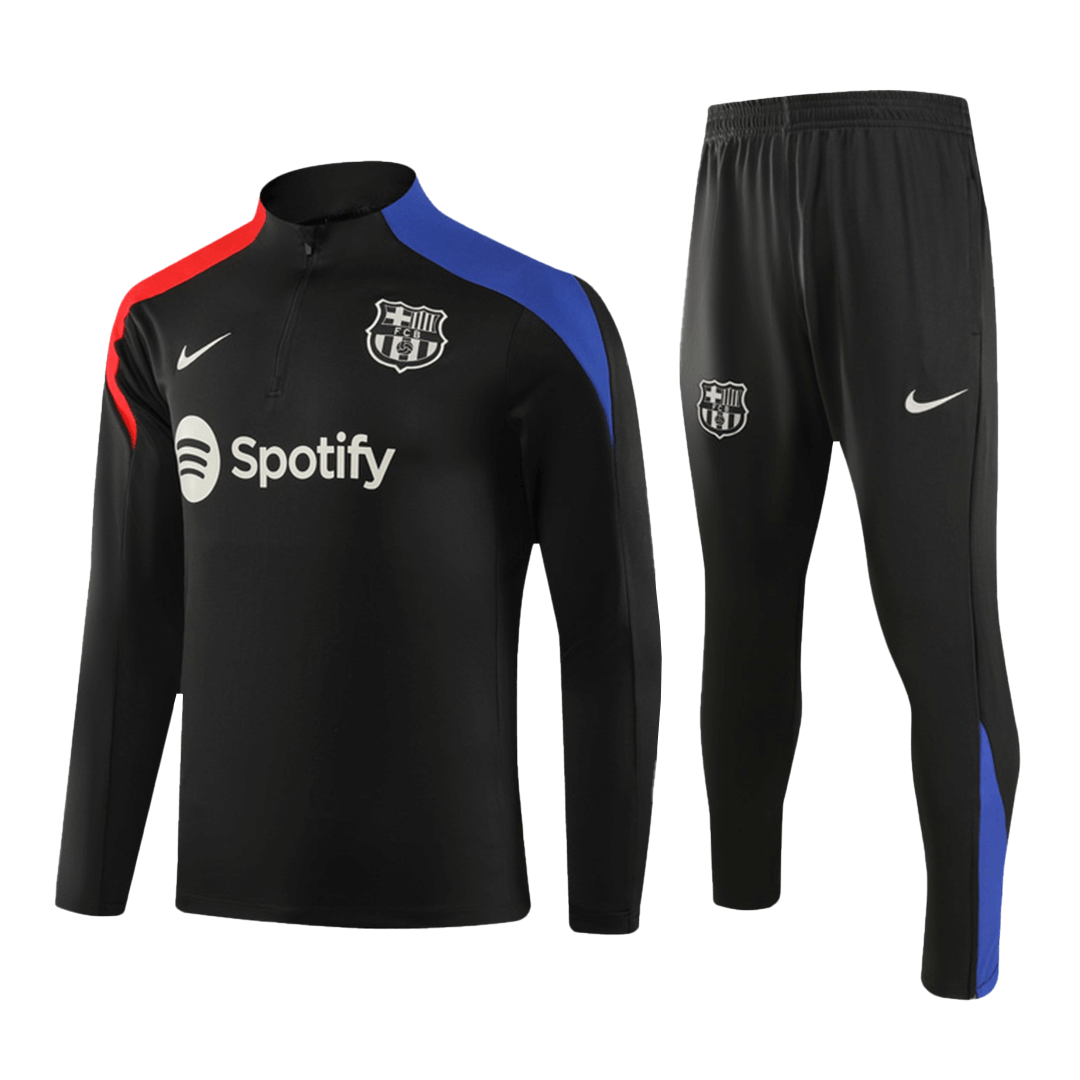 Barcelona zippered sweatjersey set (top + pants) 2024/25 Go Soccer World Shop