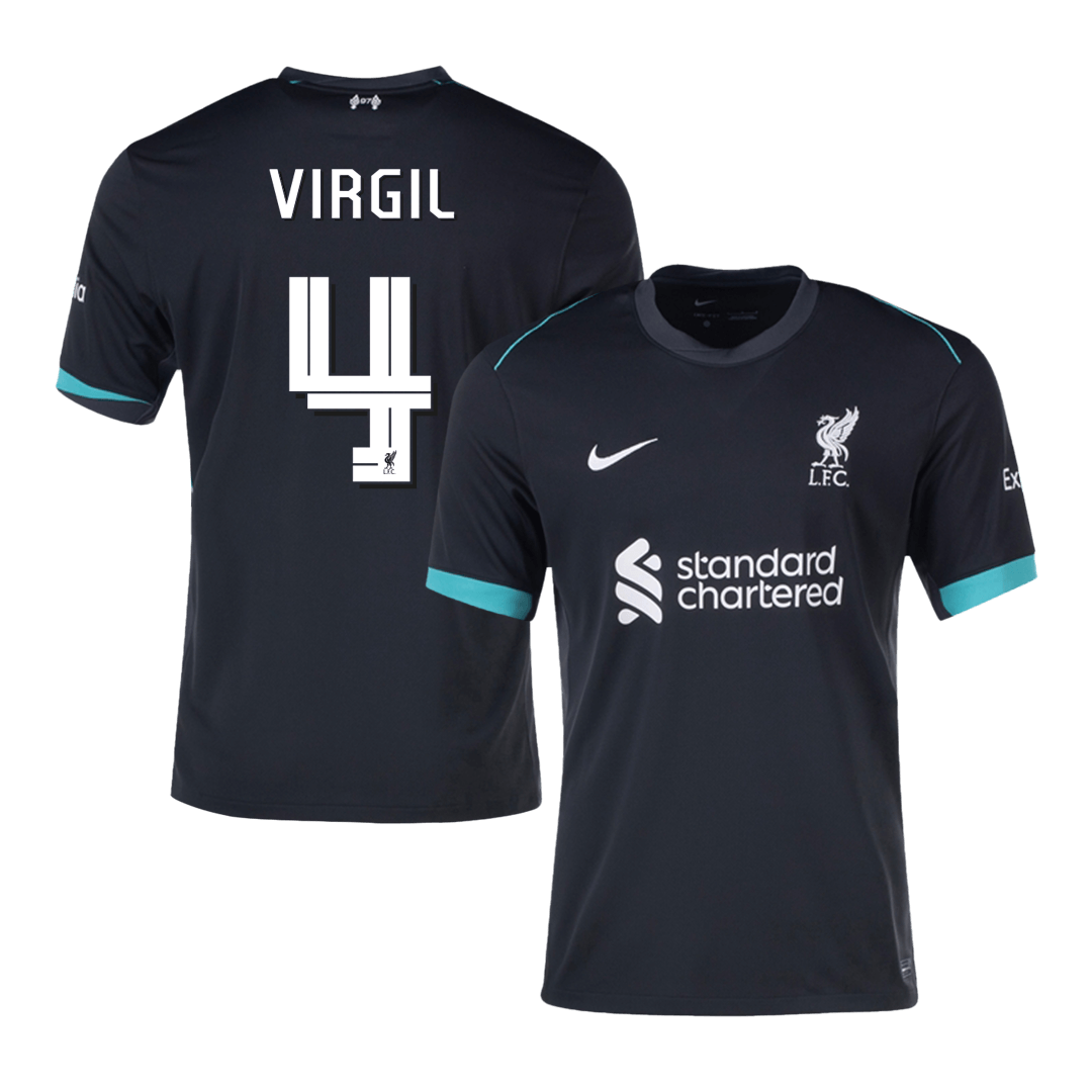 Liverpool VIRGIL #4 Away jersey 2024/25 - UCL Go Soccer World Shop