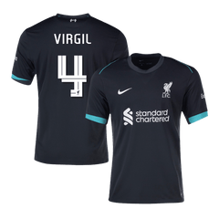 Liverpool VIRGIL #4 Away jersey 2024/25 - UCL Go Soccer World Shop