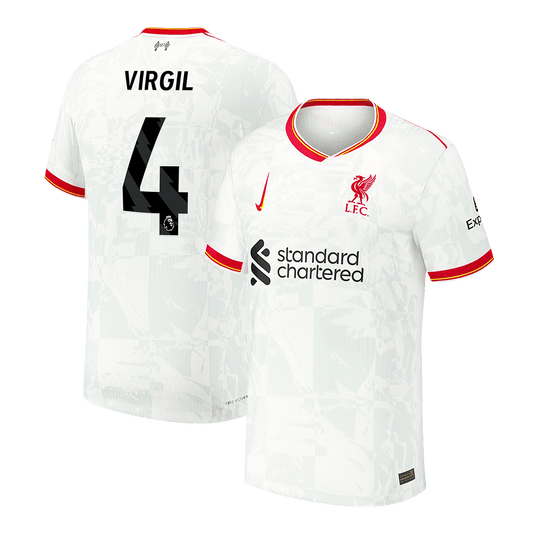 VIRGIL #4 Player Version Liverpool 2024/25 Third Away soccer jersey Go Soccer World Shop